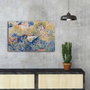 Wallity Cuadro Decorativo sobre Lienzo El jardín del artista en Saint-Clair (45 x 70 cm)